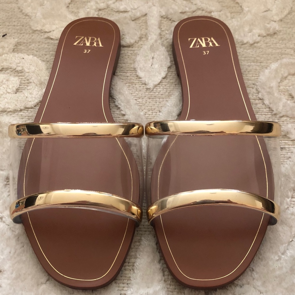 ❌SOLD❌ NWOT Zara clear sandals